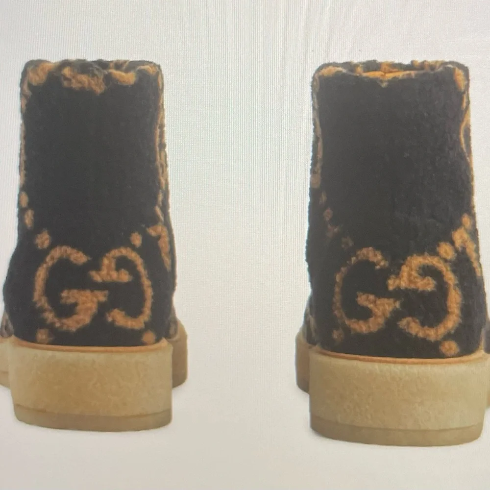 New authentic Gucci GG ankle boots - Picture 5 of 16
